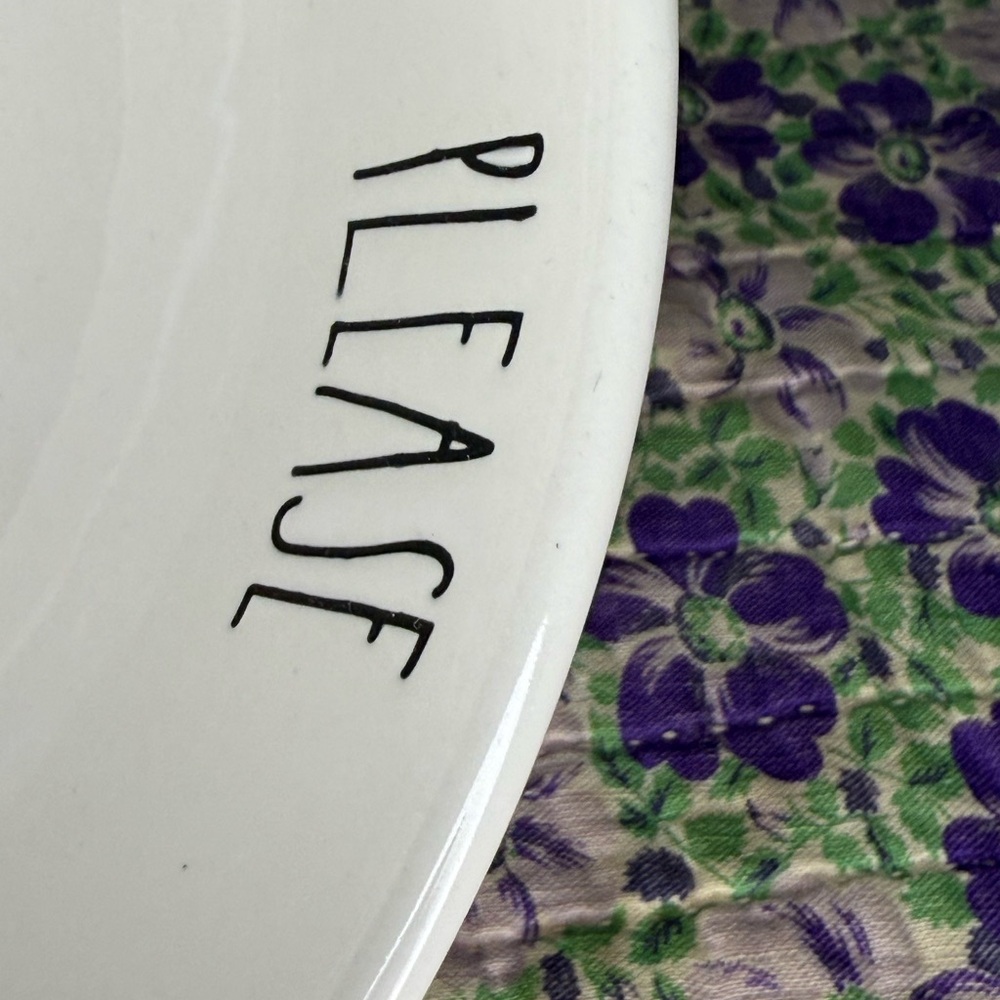 Rae Dunn Pasta Bowl Seconds Please - Picture 8 of 8